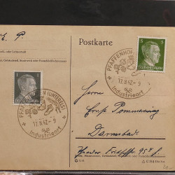 Collection Marcophilie d'Alsace classique 1809-1945 en un album.