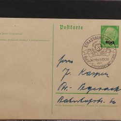 Collection Marcophilie d'Alsace classique 1809-1945 en un album.