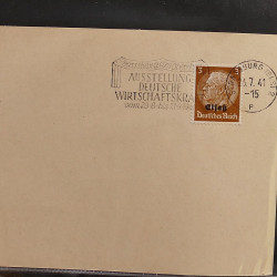 Collection Marcophilie d'Alsace classique 1809-1945 en un album.