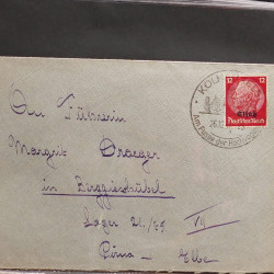 Collection Marcophilie d'Alsace classique 1809-1945 en un album.