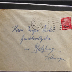 Collection Marcophilie d'Alsace classique 1809-1945 en un album.