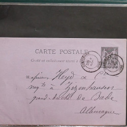 Lot de 90 entiers postaux de France classique - semi moderne en un album.