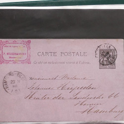 Lot de 90 entiers postaux de France classique - semi moderne en un album.