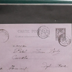Lot de 90 entiers postaux de France classique - semi moderne en un album.
