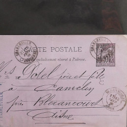 Lot de 90 entiers postaux de France classique - semi moderne en un album.