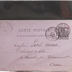 Lot de 90 entiers postaux de France classique - semi moderne en un album.