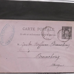 Lot de 90 entiers postaux de France classique - semi moderne en un album.