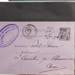 Lot de 90 entiers postaux de France classique - semi moderne en un album.