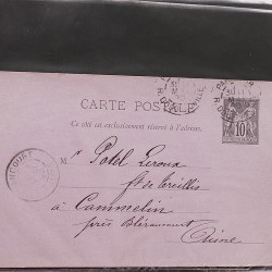 Lot de 90 entiers postaux de France classique - semi moderne en un album.