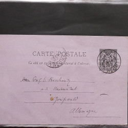 Lot de 90 entiers postaux de France classique - semi moderne en un album.