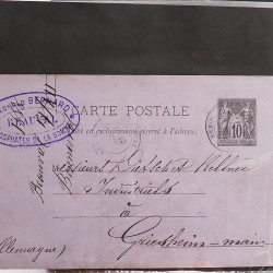 Lot de 90 entiers postaux de France classique - semi moderne en un album.