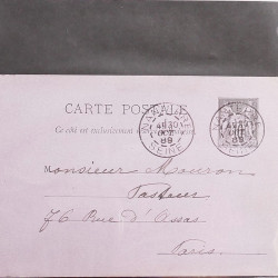 Lot de 90 entiers postaux de France classique - semi moderne en un album.