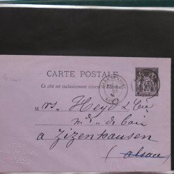 Lot de 90 entiers postaux de France classique - semi moderne en un album.