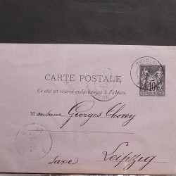 Lot de 90 entiers postaux de France classique - semi moderne en un album.