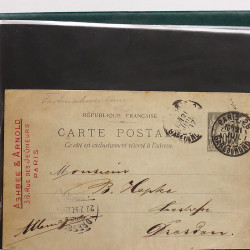 Lot de 90 entiers postaux de France classique - semi moderne en un album.