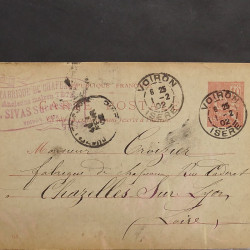 Lot de 90 entiers postaux de France classique - semi moderne en un album.