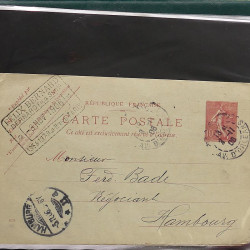 Lot de 90 entiers postaux de France classique - semi moderne en un album.