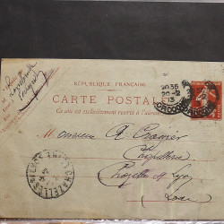 Lot de 90 entiers postaux de France classique - semi moderne en un album.