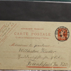 Lot de 90 entiers postaux de France classique - semi moderne en un album.