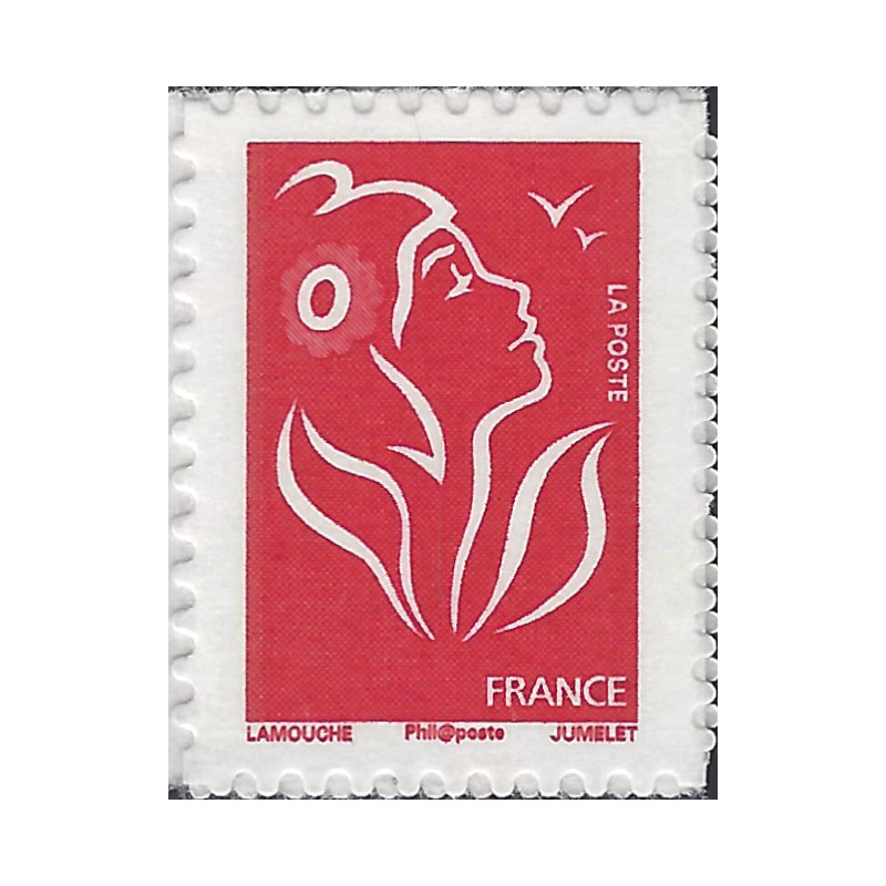 Timbre autoadhésif de France N°49B Marianne de Lamouche PHILAPOSTE.