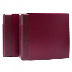 Collection Marcophilie Flammes de Strasbourg 1934-2000 en 2 albums.