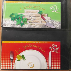 Lot d'entiers postaux et commémoratifs de France en album Lindner.