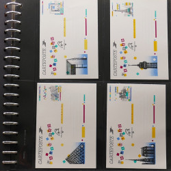 Lot d'entiers postaux et commémoratifs de France en album Lindner.