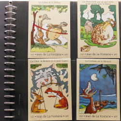 Lot d'entiers postaux et commémoratifs de France en album Lindner.