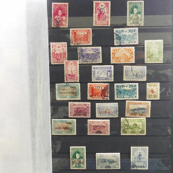 Lot de timbres de Turquie oblitérés en un album.