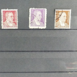 Lot de timbres de Turquie oblitérés en un album.