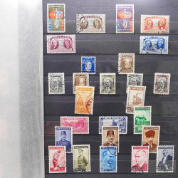 Lot de timbres de Turquie oblitérés en un album.