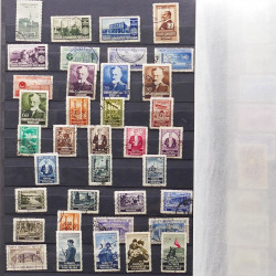 Lot de timbres de Turquie oblitérés en un album.