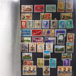Lot de timbres de Turquie oblitérés en un album.