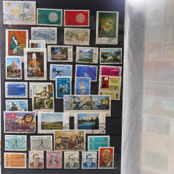 Lot de timbres de Turquie oblitérés en un album.