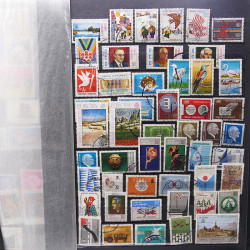 Lot de timbres de Turquie oblitérés en un album.