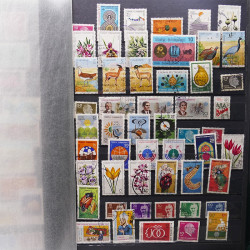 Lot de timbres de Turquie oblitérés en un album.