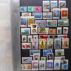 Lot de timbres de Turquie oblitérés en un album.