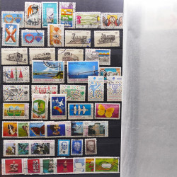 Lot de timbres de Turquie oblitérés en un album.