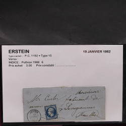 Collection Marcophilie Strasbourg et Alsace classique en un album.