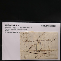 Collection Marcophilie Strasbourg et Alsace classique en un album.