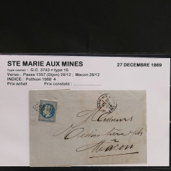 Collection Marcophilie Strasbourg et Alsace classique en un album.