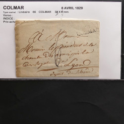 Collection Marcophilie Strasbourg et Alsace classique en un album.