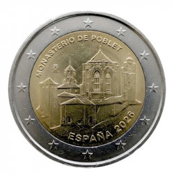 2 euros commémorative Espagne 2026 - Monastère de Poblet.