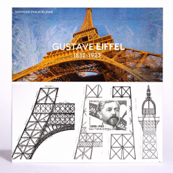 Bloc souvenir N°202 Gustave Eiffel neuf**.
