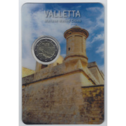 2 euros commémorative Malte 2026 coffret BU - La Valette.