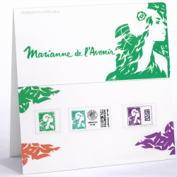 Blocs souvenirs N°209 Marianne de l'Avenir neuf**.