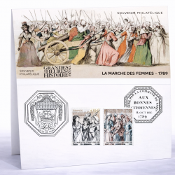 Bloc souvenir N°219 La marche des femmes neuf**.