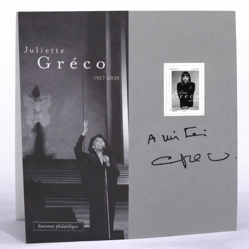 Bloc souvenir N°221 Juliette Gréco neuf**.