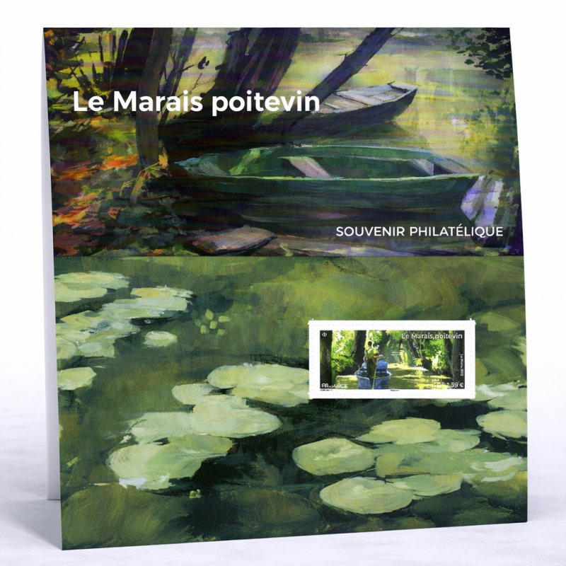Bloc souvenir N°224 Le marais poitevin neuf**.