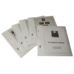 Feuilles préimprimées Lindner-t Saint Pierre et Miquelon 2022-2024.